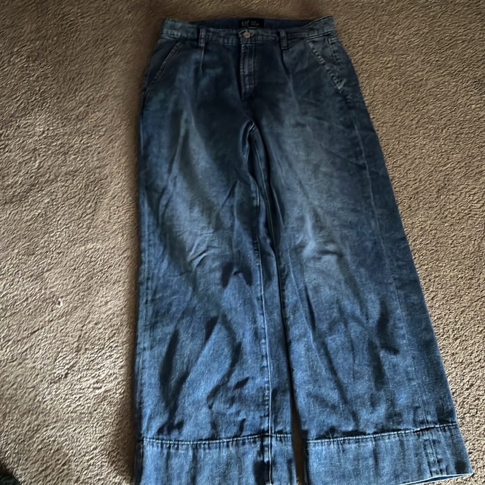NWOT gap denim trouser jeans size 10/30 - Picture 3 of 9